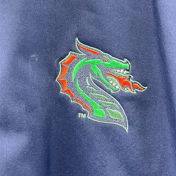 G-lll XFL SEATTLE SEA DRAGON MENS SIZE 3XL FULL ZIP JACKET NAVY BLUE - Picture 3 of 11